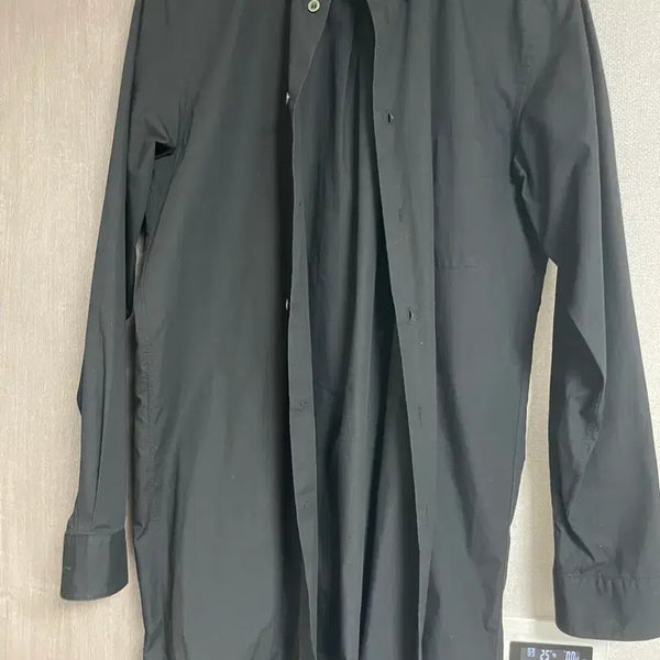[BUNJANG] Comme des Garçons Men's Black Long Shirt L / 꼼데가르송 남성 블랙 롱셔츠 L