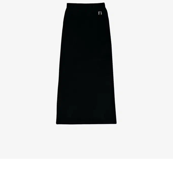 [BUNJANG] New Line Rose Long Slim Skirt Black / 뉴얼린 로즈 롱 슬림 스커트 블랙