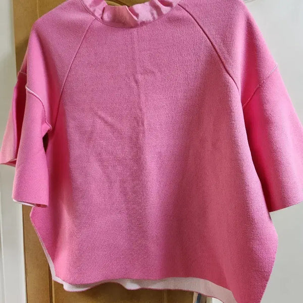 [BUNJANG] Balenciaga Pink Knit Sweater / 발렌시아가 핑크니트