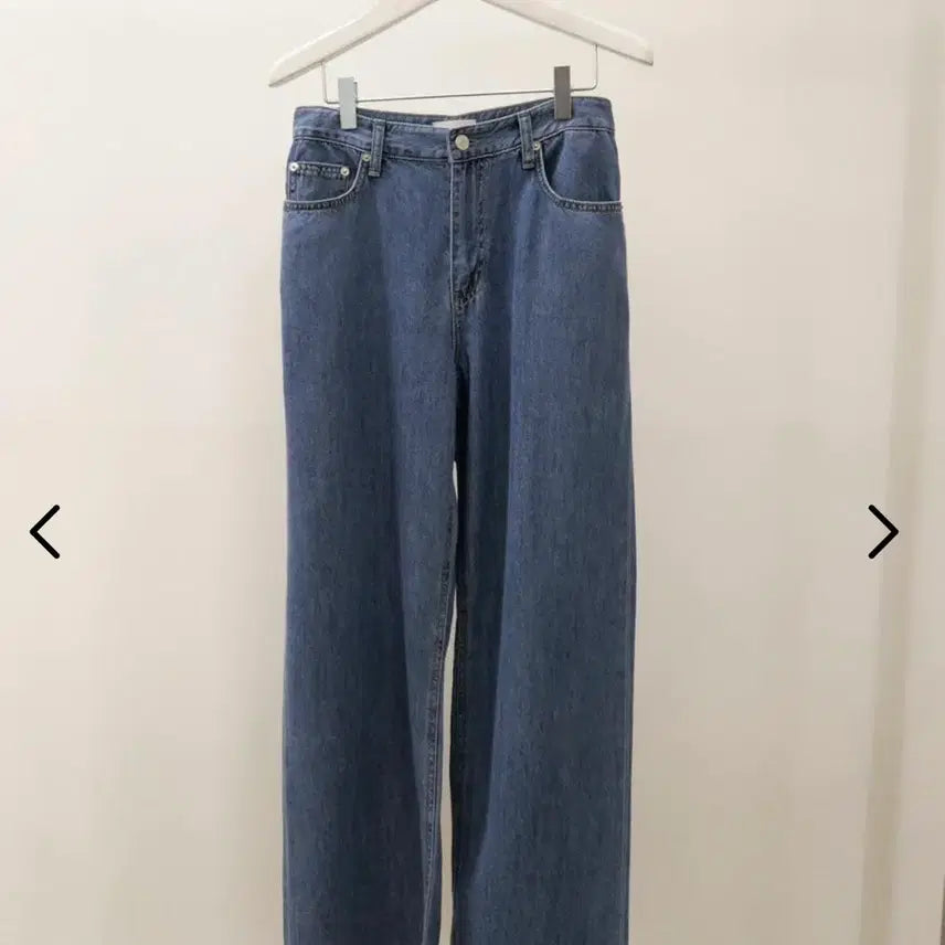 [BUNJANG] Helvetica Rio Wide Summer Denim Pants / 헬베티카 리오 와이드 여름 데님