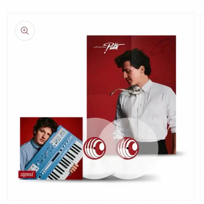 [BUNJANG] Charlie Puth Signed LP (Blue Note Live Limited Edition) / 찰리푸스 친필싸인 lp (블루노트 라이브 한정판)