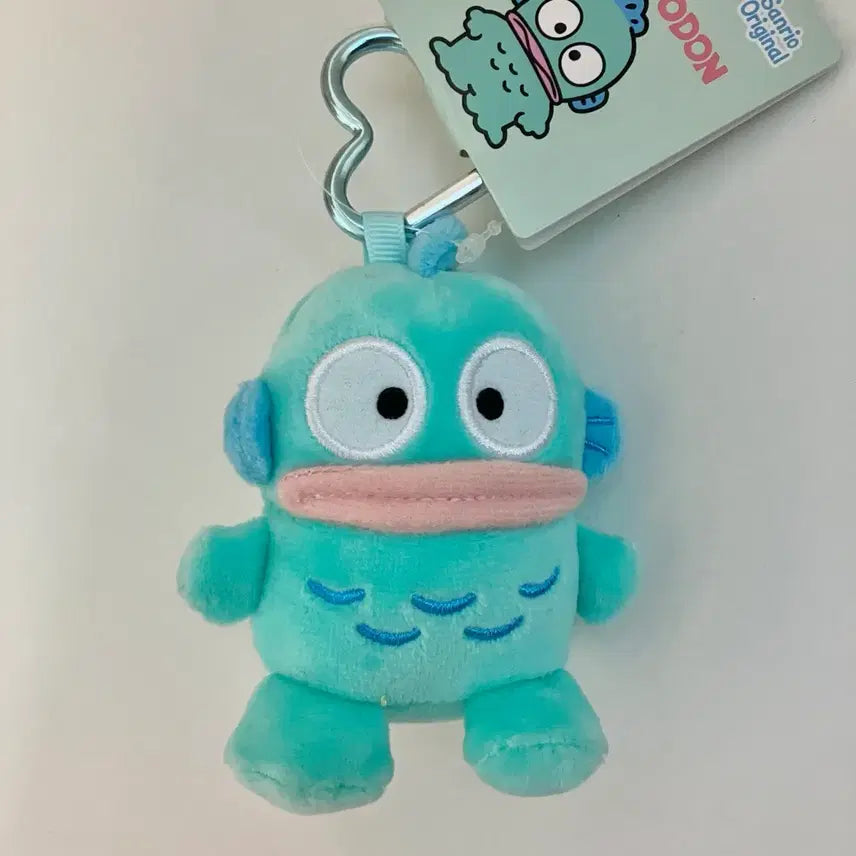 [BUNJANG] Hangyodon Heart Carabiner Keyring Mascot / 한교동 하트 카라비너 키링 마스코트