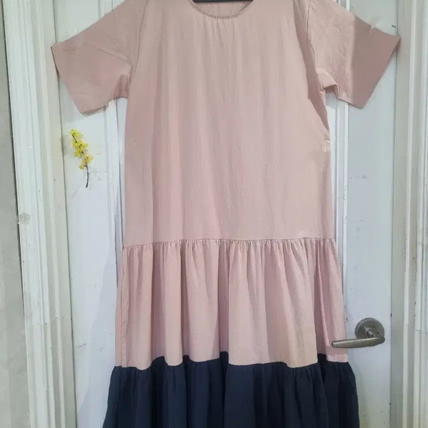 [BUNJANG] Cotton Long Dress / 여름 시원한 고급스러운 핏이이쁜  면. 롱원피스.