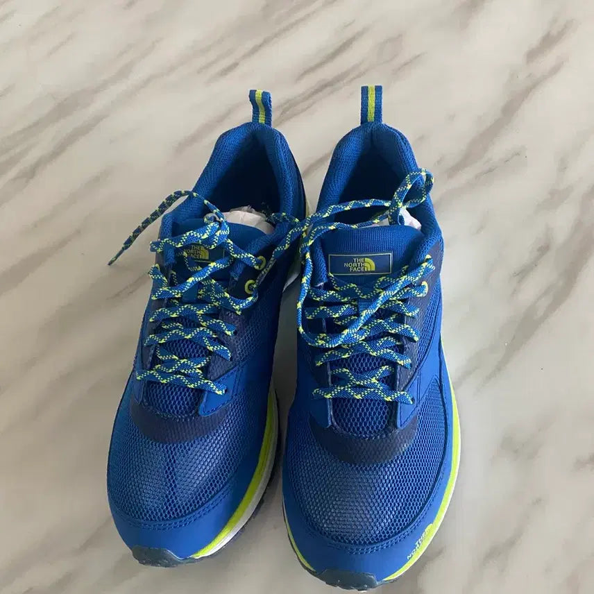 [BUNJANG] The North Face Blue Sneakers - Size 250 (New) / 노스페이스 운동화 블루 250새상품