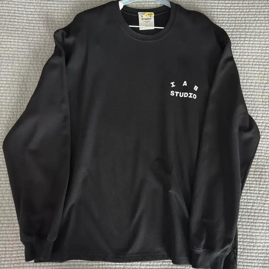 [BUNJANG] IAB Studio Long Sleeve Black XL / 아이앱스튜디오 롱슬리브 블랙 XL