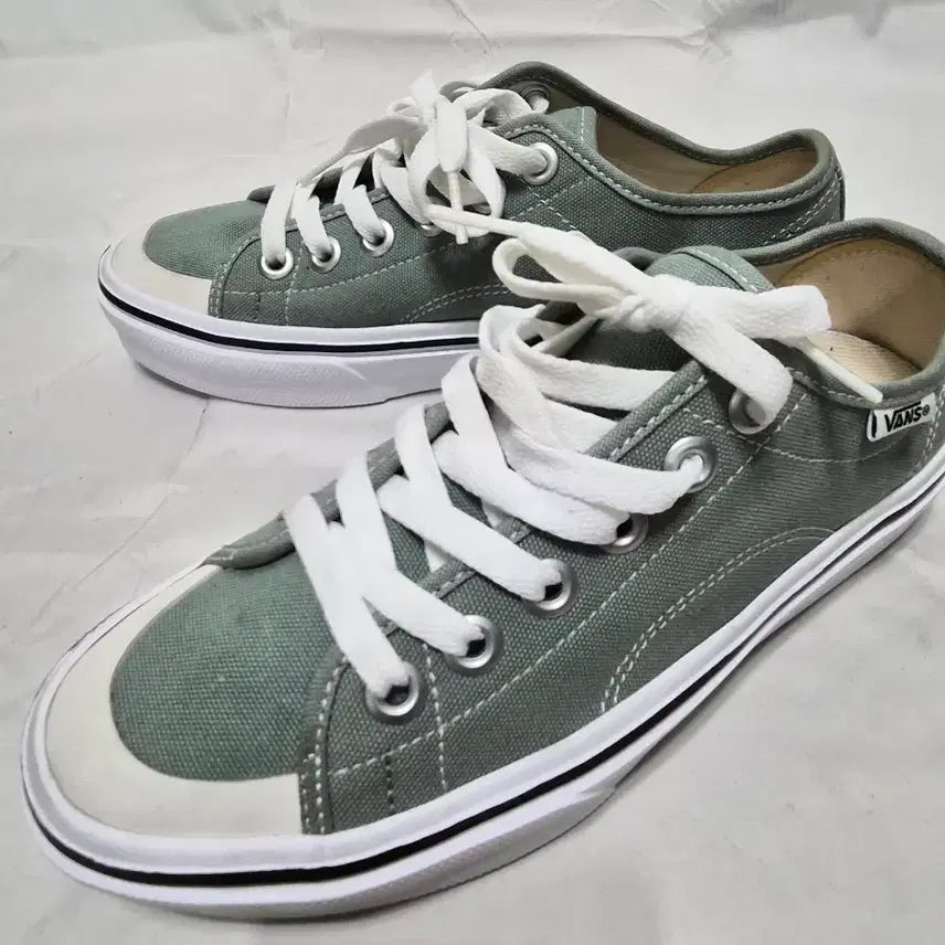 [BUNJANG] Vans Old Skool Mint Sneakers / 240 반스 올드스쿨 스니커즈 민트색