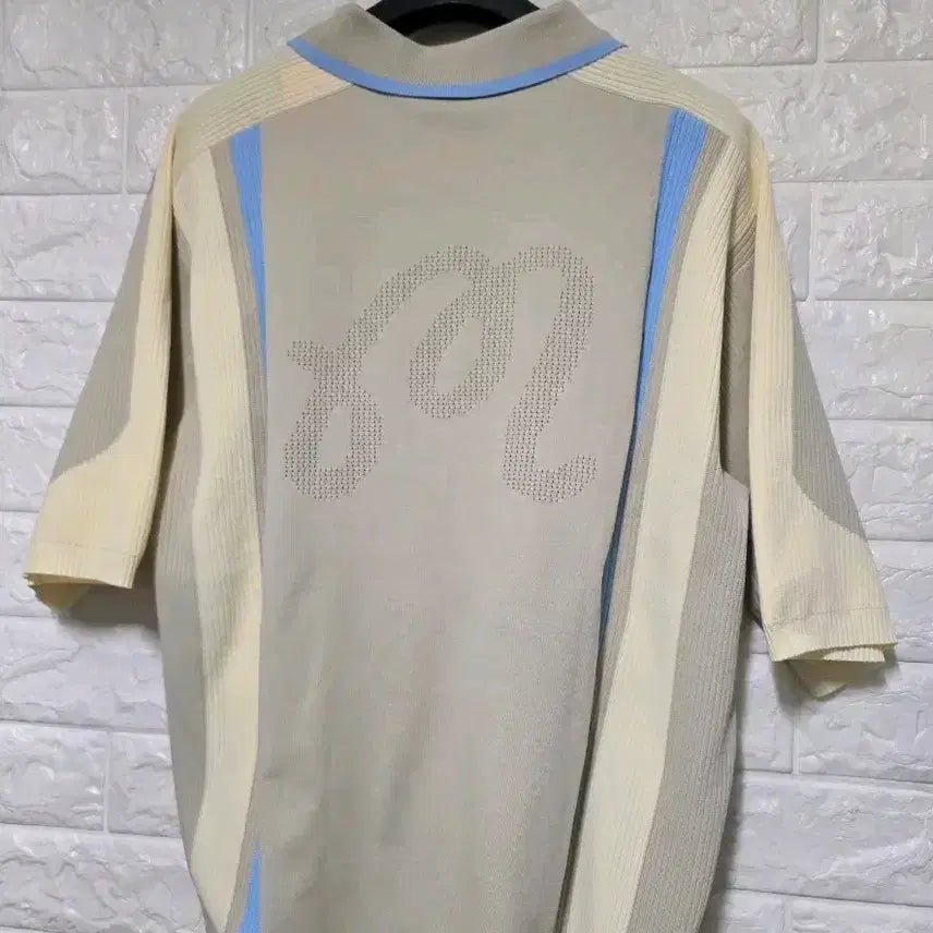 [BUNJANG] Malbon Golf Colorblock Logo Polo Shirt / 말본 골프카라셔츠 L 1회착용