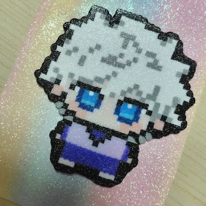 [BUNJANG] Hunter x Hunter Killua Fuse Beads Charm / (핸드메이드) 헌터X헌터 키르아 키링 퓨즈비즈