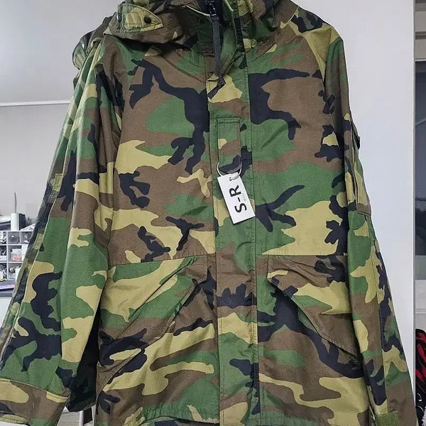 [BUNJANG] US Woodland Gore-Tex Jacket - Small Regular / 미군 우드랜드 고어텍스 자켓 - 스몰 레귤러 (100
