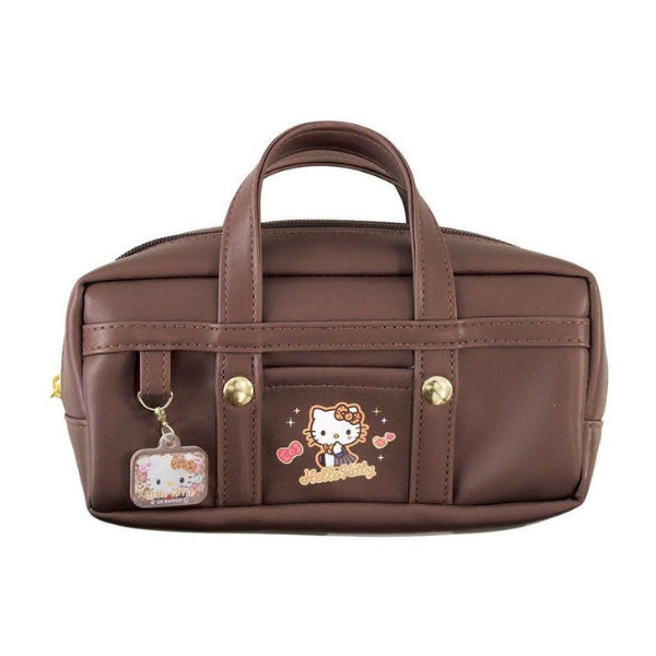 [BUNJANG] Hello Kitty Leopard Print Y2K School Bag Style Pouch / [당일발송]키티 파우치 갸루키티 파우치 스쿨백 가방풍 다용도 레오파드
