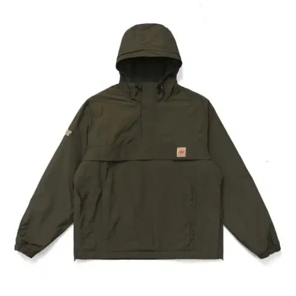 [BUNJANG] Malbon Golf Warm Anorak Jacket Khaki M (98-100) / 미개봉 정품 말본 골프 아노락 자켓