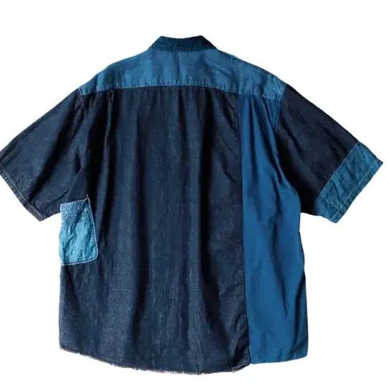 [BUNJANG] Kapital Kathmandu Shirt Indigo / 3] 캐피탈 카트만두 셔츠 인디고