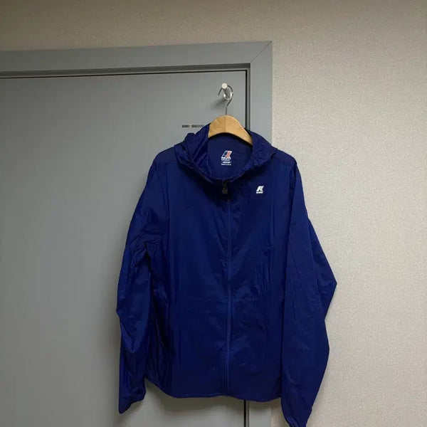 [BUNJANG] K-WAY Windbreaker Jacket Blue M / K-WAY 까웨 바람막이 윈드브레이커 블루 M 남성