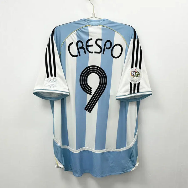 [BUNJANG] Adidas Argentina 2006 World Cup Home Crespo Jersey / (2811) 아디다스 아르헨티나 06 월드컵 홈 크레스포 유니폼 해외L