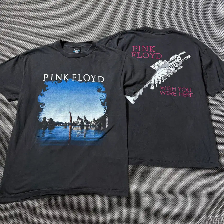 [BUNJANG] Pink Floyd Band Printing T-Shirt / 새상품) 핑크플로이드 락밴드 프린팅 티셔츠 (L/XL)