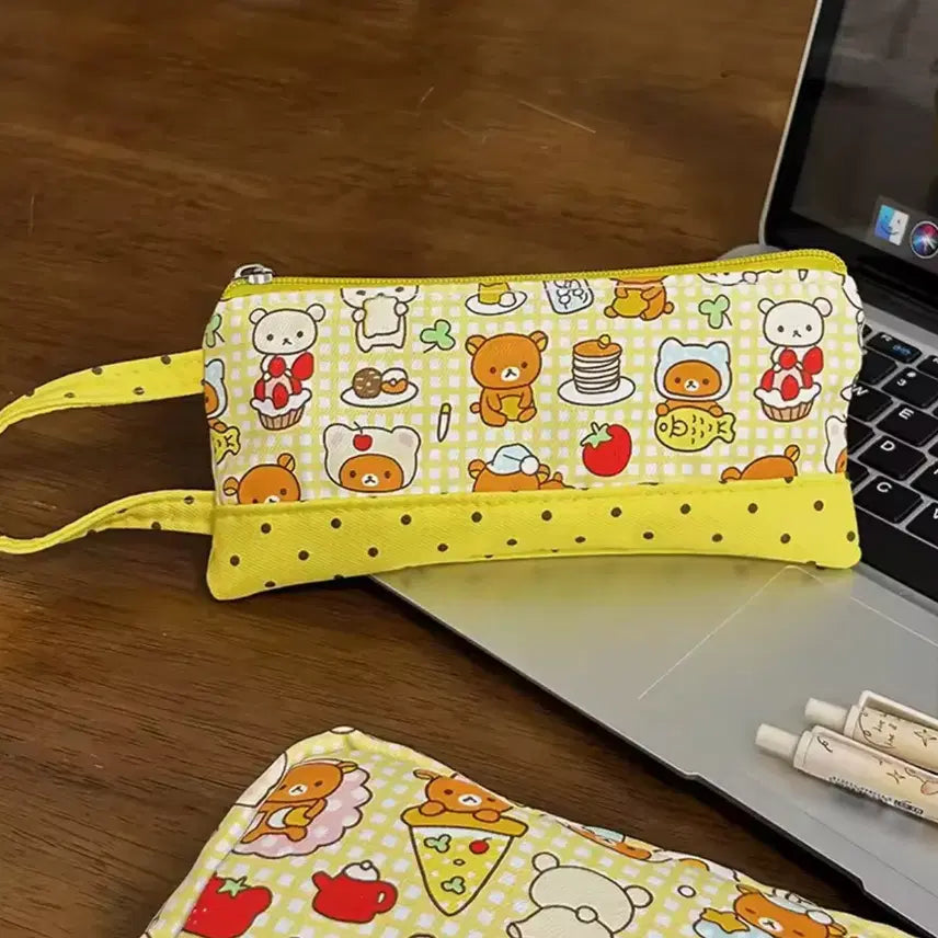 [BUNJANG] Rilakkuma Slim Pencil Case / 리락쿠파필통