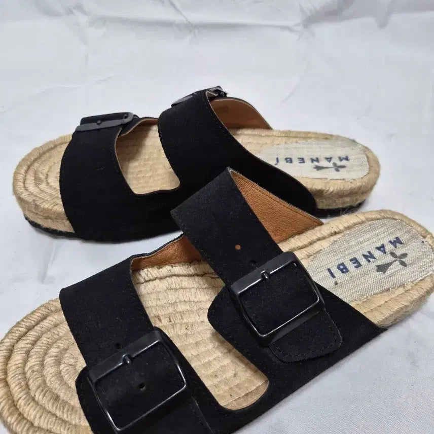 [BUNJANG] Manebi Women's Sandals Black / 250 마네비 여성 샌들 블랙