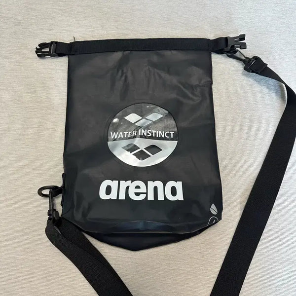 [BUNJANG] Arena Dry Bag Waterproof Bag 4L Black / 아레나 드라이백 방수백 블랙 수영가방 4L
