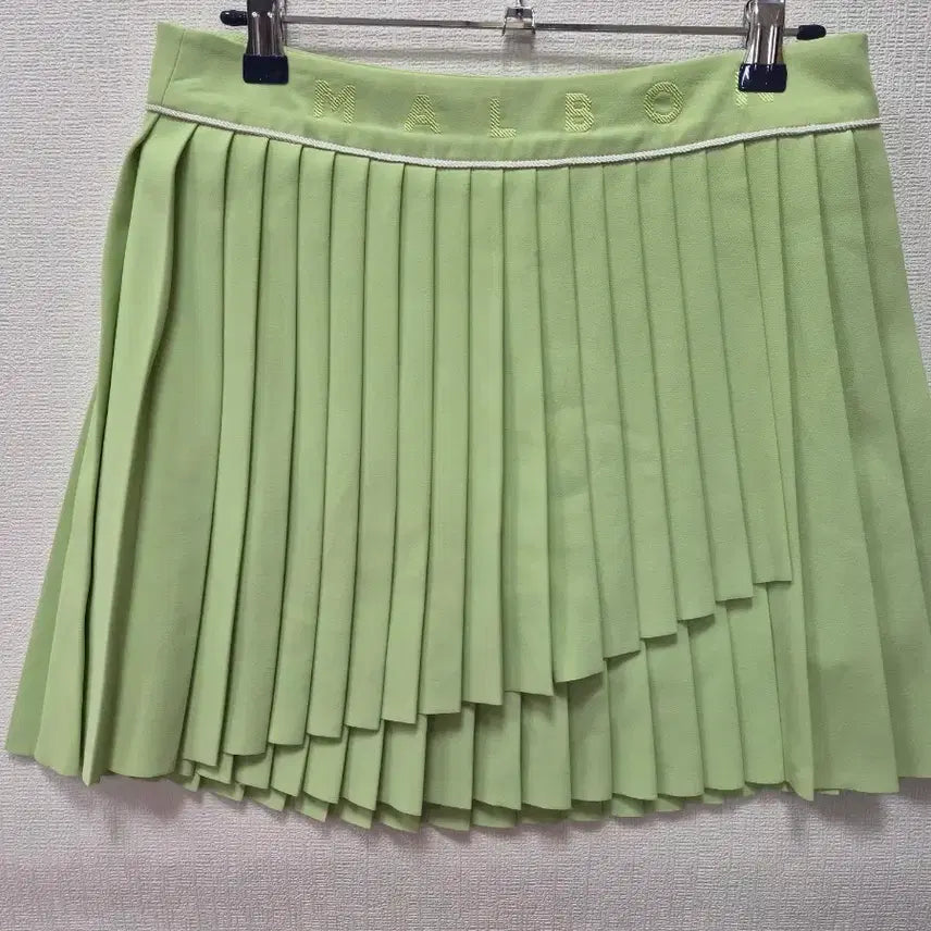 [BUNJANG] Malbon Women's Golf Skirt Lime / 말본 여성 골프 치마 라임