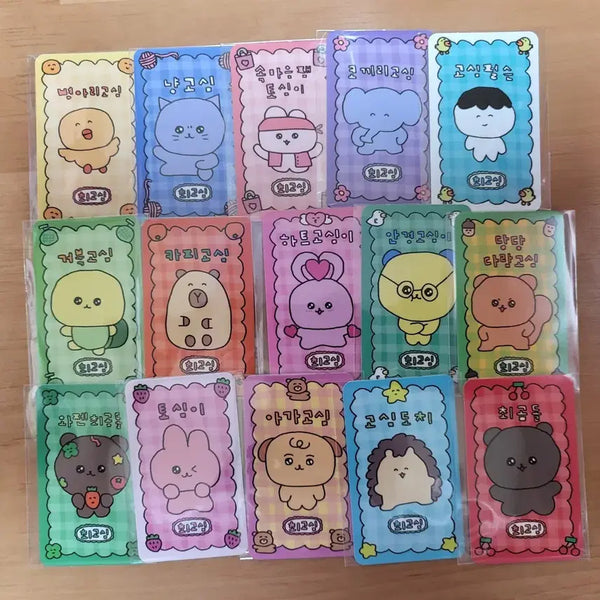 [BUNJANG] Choigosim Pop-up Amulet Set (15 Types) / 최고심 팝업 부적 15종