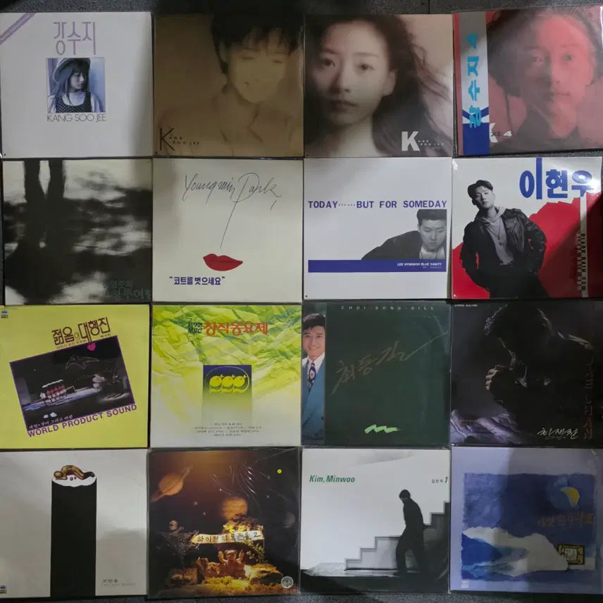 [BUNJANG] Korean Music LP Record Collection (1980s-1990s) / '80-90년대 한국 가요 LP 레코드 컬렉션