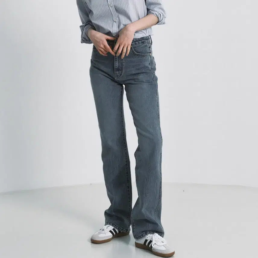 [BUNJANG] Reflaim Washed Straight Basic Denim Pants S / 리플레인 워시드 스트레이트 베이직 데님 팬츠 S 새상품