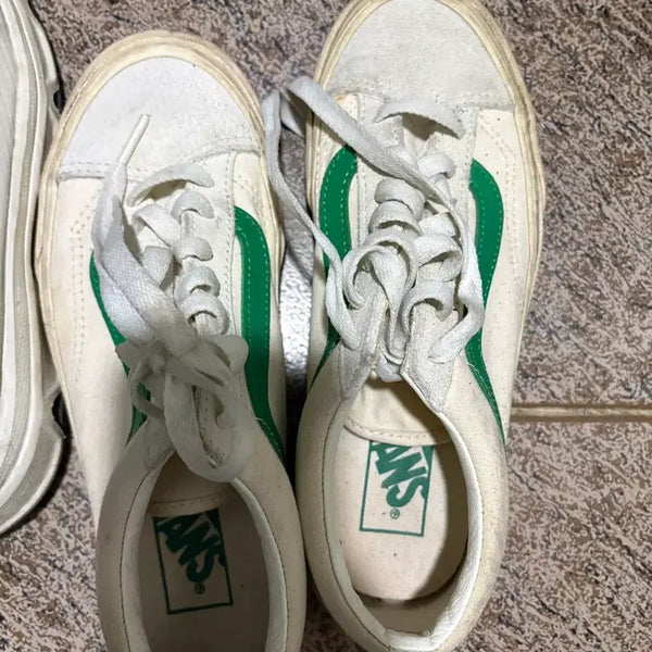 [BUNJANG] Vans Old Skool Suede Green / 반스 올드스쿨 스웨이드 그린