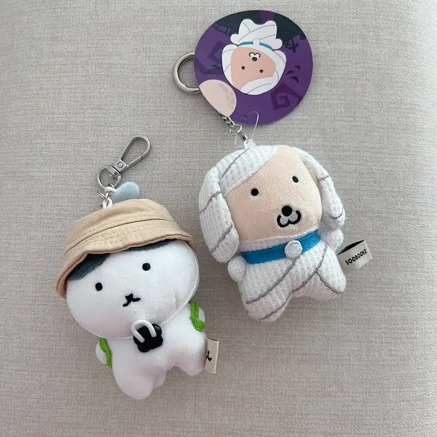 [BUNJANG] Subookz Explorers Tango & Mira Keyring Bundle / 월간수북즈 탐험즈 탱고 / 수북즈 미라 누렁 키링 일괄