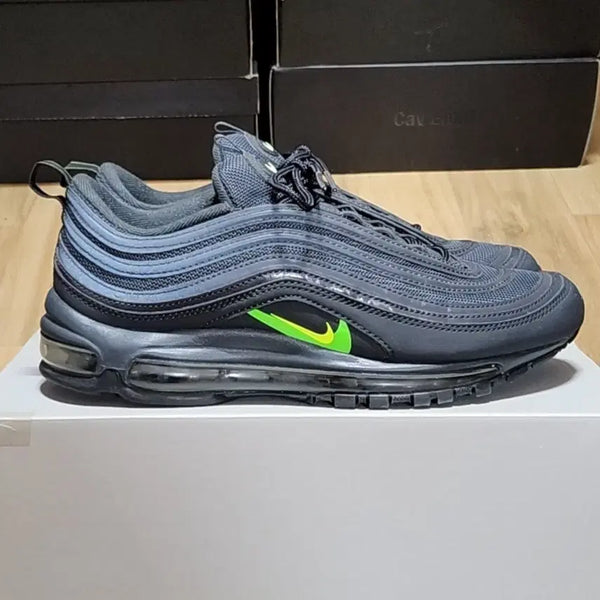 [BUNJANG] Nike Air Max 97 Double Swoosh Seasonal Dark Grey (US 10) / 나이키 280 에어맥스97 더블스우시 시즈널