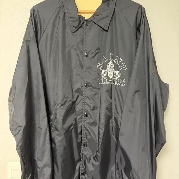 [BUNJANG] Saint Michael Denim Tears Coach Jacket / 세인트 미카엘 데님티어스 코치자켓