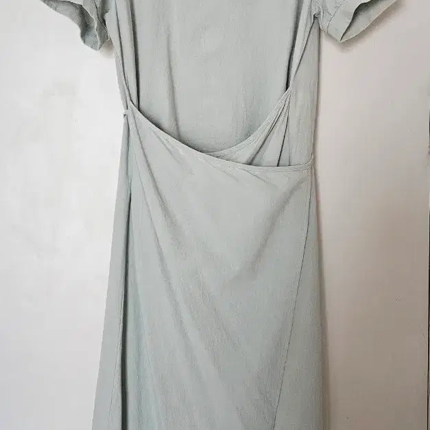 [BUNJANG] Hotping Mint Wrap Dress / 핫핑 민트색 랩 원피스