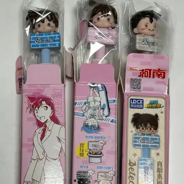 [BUNJANG] Detective Conan Ballpoint Pen Bundle / 코난 미니피규어 볼펜 일괄