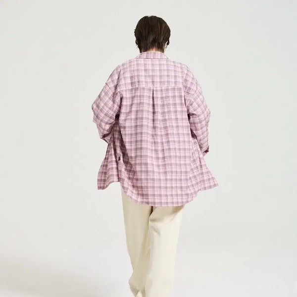 [BUNJANG] FESSURA Checkered Shirt / 퓨서 체크 셔츠 m