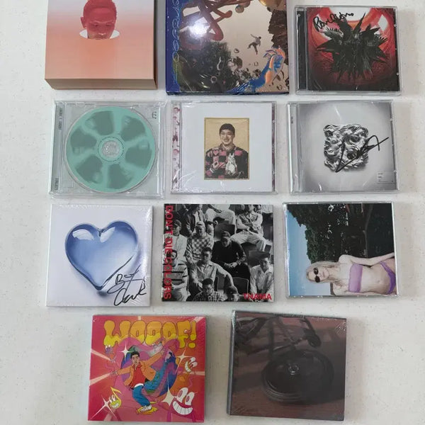[BUNJANG] Hip-Hop Album Bundle Set (11 Units, Sealed) / [전부 미개봉 새 제품] 힙합 앨범 판매