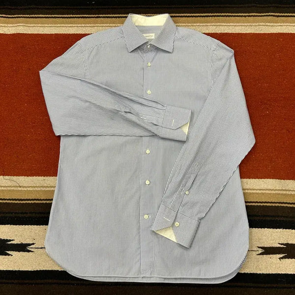 [BUNJANG] Ermenegildo Zegna Striped Dress Shirt / 에르메네질도 제냐 스트라이프 셔츠