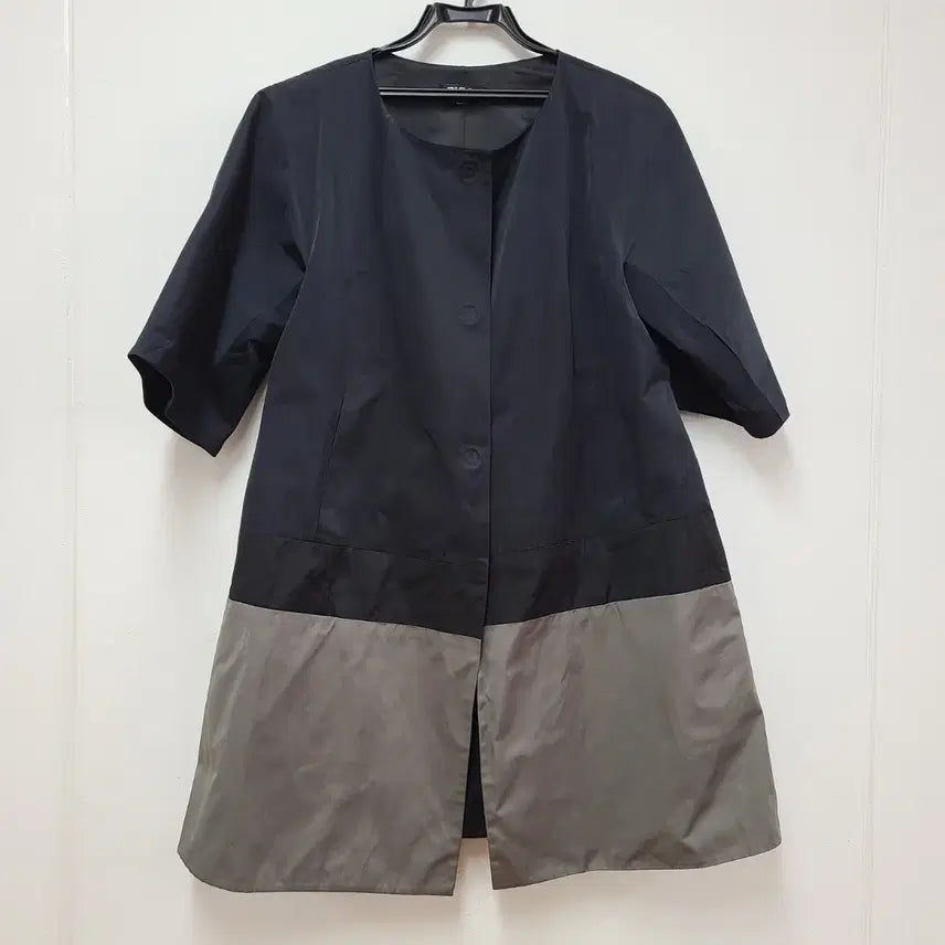 [BUNJANG] DKNY Colorblock Half-Sleeve Coat / DKNY 반팔 코트 55