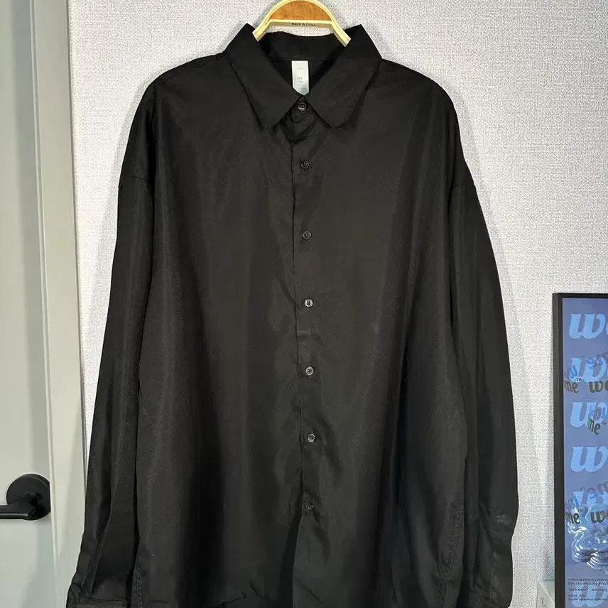 [BUNJANG] DS Company Black Long Sleeve Shirt / 새상품) DS company 블랙 긴팔 셔츠