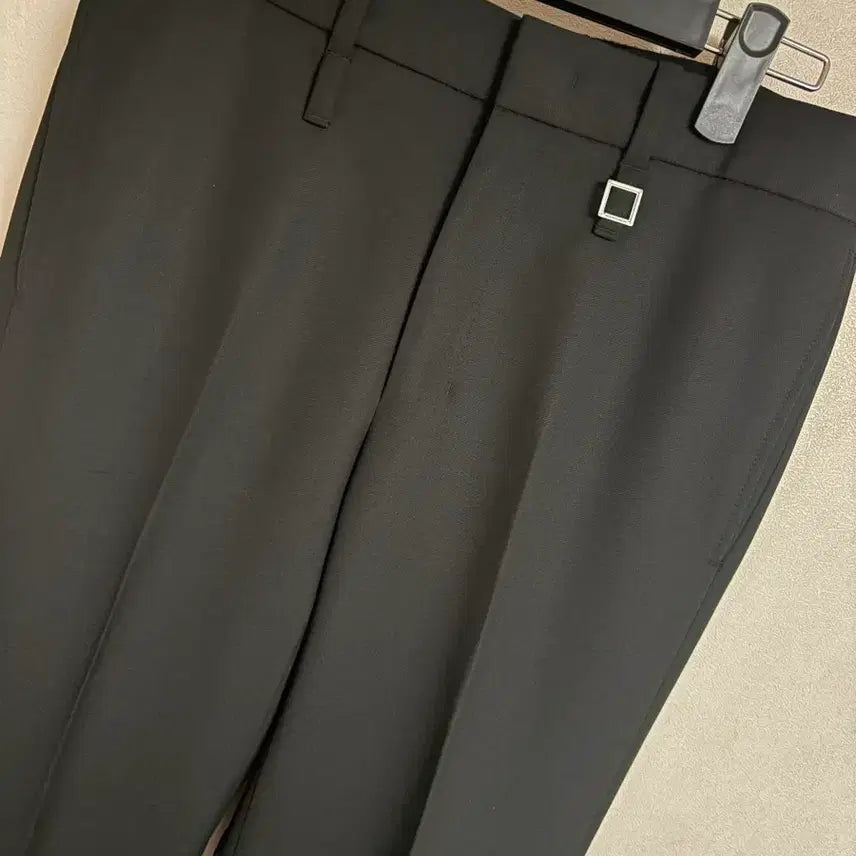 [BUNJANG] WooYoungMi 25SS Black Semi Wide Pants (Size 46/30-31) / 우영미25ss블랙세미와이드팬츠46(30-31)