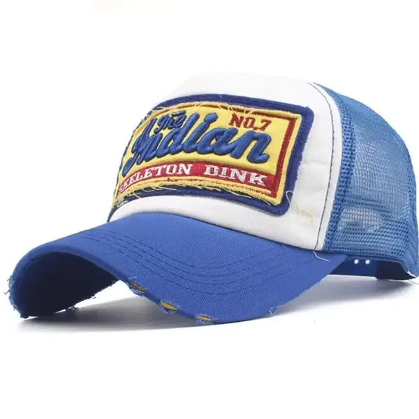 [BUNJANG] Vintage Stylish Trucker Cap Unisex / 트러커 캡 메쉬 빈티지 스타일리시 남녀공용