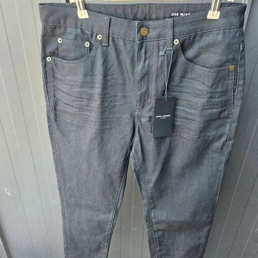 [BUNJANG] Saint Laurent D05 W/SK-MW Black Denim Pants / 30~31 생로랑 새상품 정품 블랙 데님팬츠 블랙진
