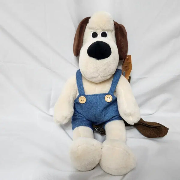 [BUNJANG] Wallace & Gromit Overalls Doll Backpack Bag / (마지막 세일)월레스와 그로밋 멜빵 인형 백팩 가방