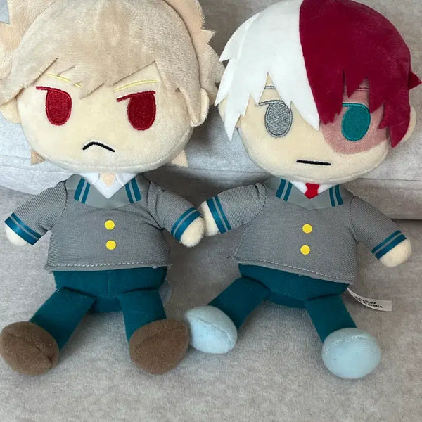 [BUNJANG] My Hero Academia Bakugo Katsuki & Todoroki Shoto Plush Set / 나의히어로아카데미아 히로아카 나히아 바쿠고 카츠키 토도로키 쇼토 누이