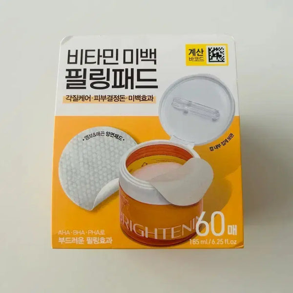 [BUNJANG] Daiso Vitamin Whitening Peeling Pad 60 Count / 스킨케어) 다이소 비타민 미백 필링패드 60매