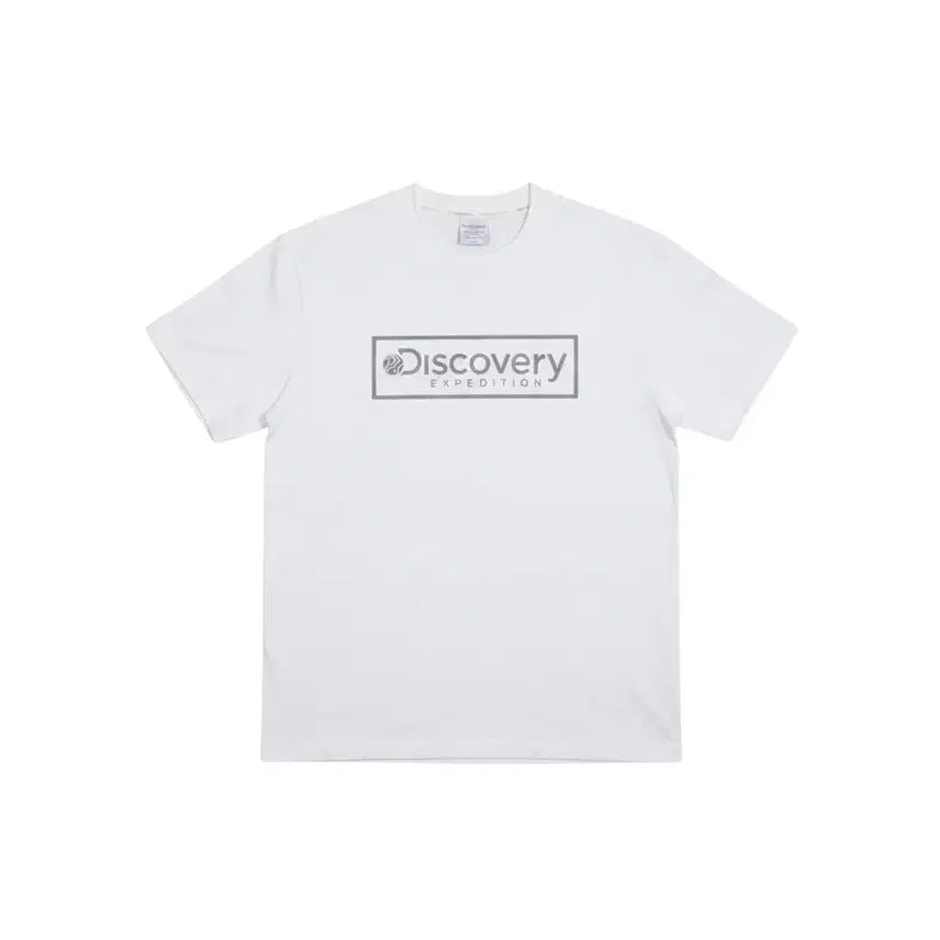 [BUNJANG] Discovery Channel Logo Short Sleeve T-Shirt Men's 95 / 남성95/ 디스커버리 로고 반팔티 WT 21-180