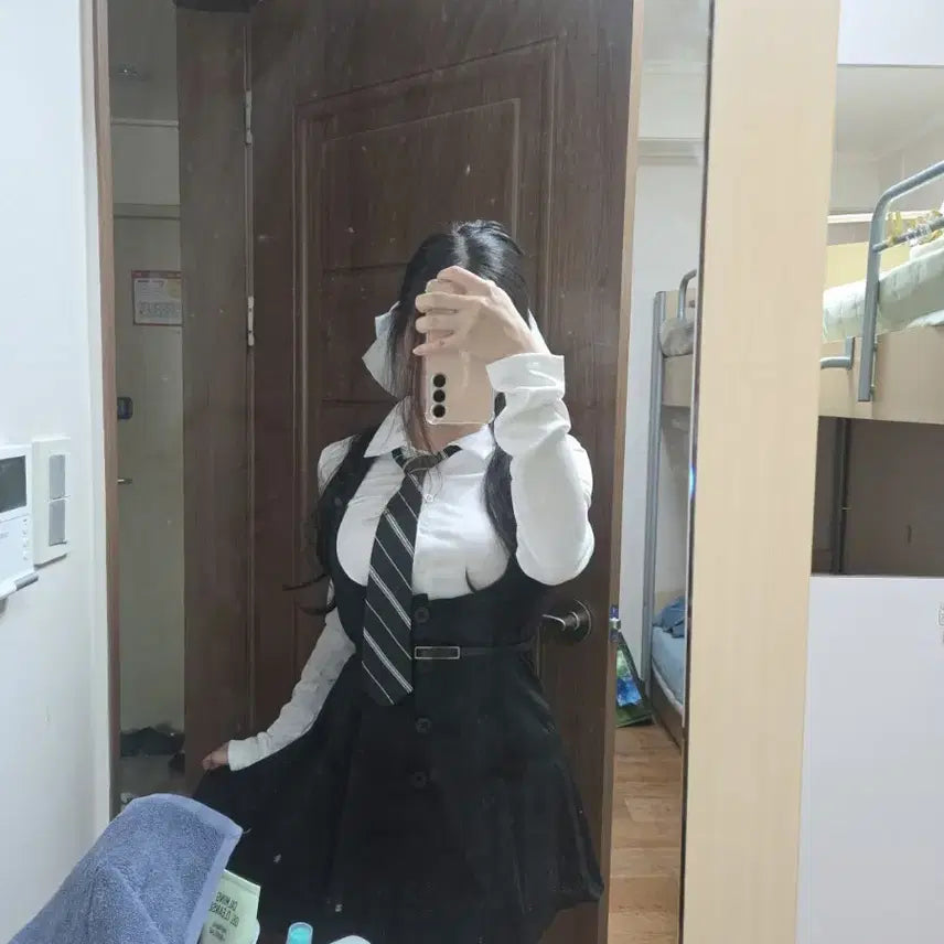 [BUNJANG] School Uniform Cosplay Outfit Set / 교복 코스프레 컨셉의상 m(한국사이즈)