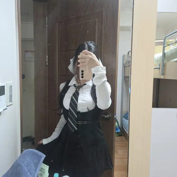 [BUNJANG] School Uniform Cosplay Outfit Set / 교복 코스프레 컨셉의상 m(한국사이즈)