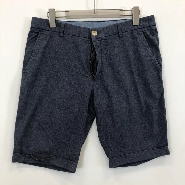 [BUNJANG] Hazzys Chambray Cotton Shorts Size 32 / 헤지스 샴브레이 코튼쇼츠 32 인치