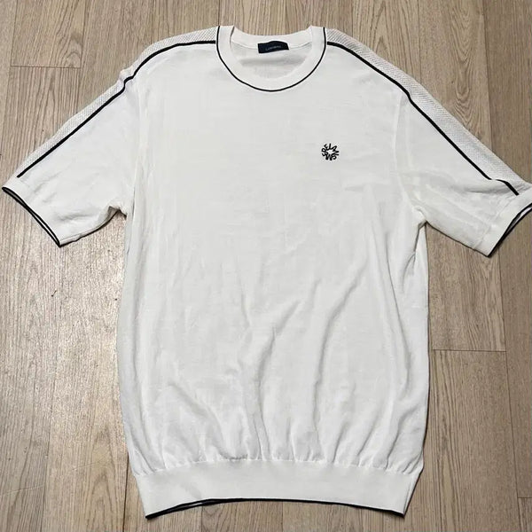 [BUNJANG] LanSmeer Golf Knit Short Sleeve T-Shirt Size 110 / 란스미어 골프 니트 반팔 110