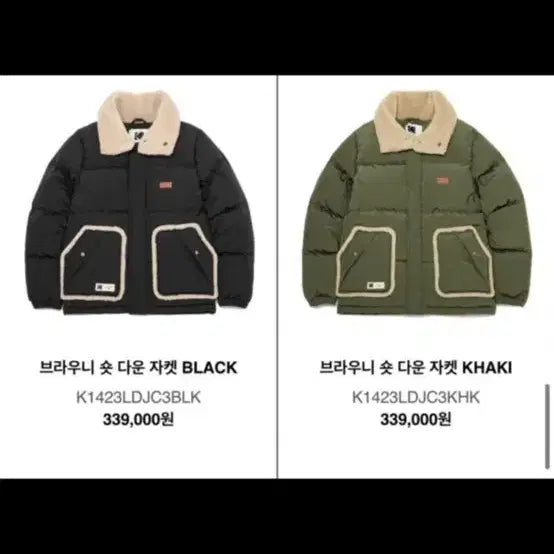[BUNJANG] Kodak Padded Short Down Jacket Black / 코닥 패딩