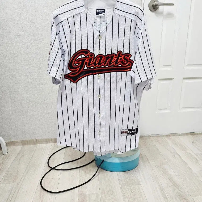 [BUNJANG] L.Lottery Giants Son Ah-seop White & Black Baseball Jersey / (100)L 초대장급 네포스 롯데자이언츠 [손아섭] 흰검유니폼